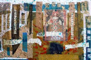 Enthronement Collage by Sally Colman